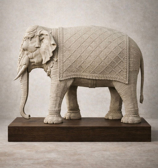 Handcrafted Ornamental Elephant Statue