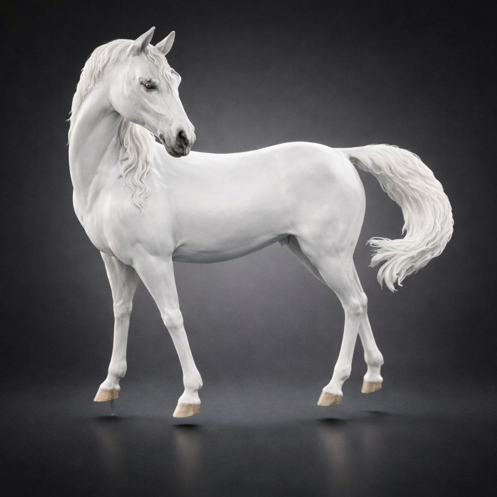 Elegant Horse Figurine – Premium Decorative Showpiece