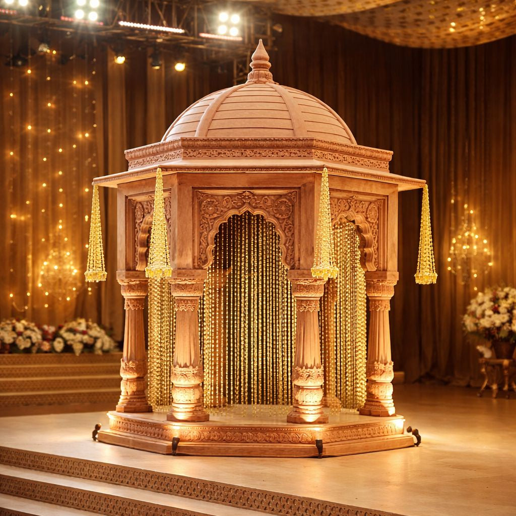 Royal Wedding Mandap Stage