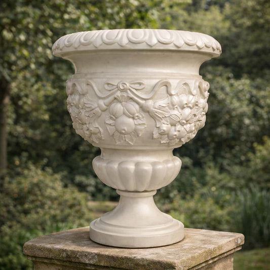 Elegant Vintage Pedestal Vase