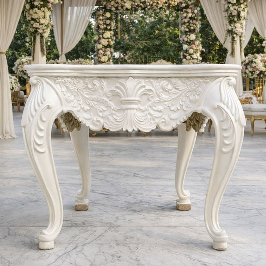 Royal Antique Carved Console Table
